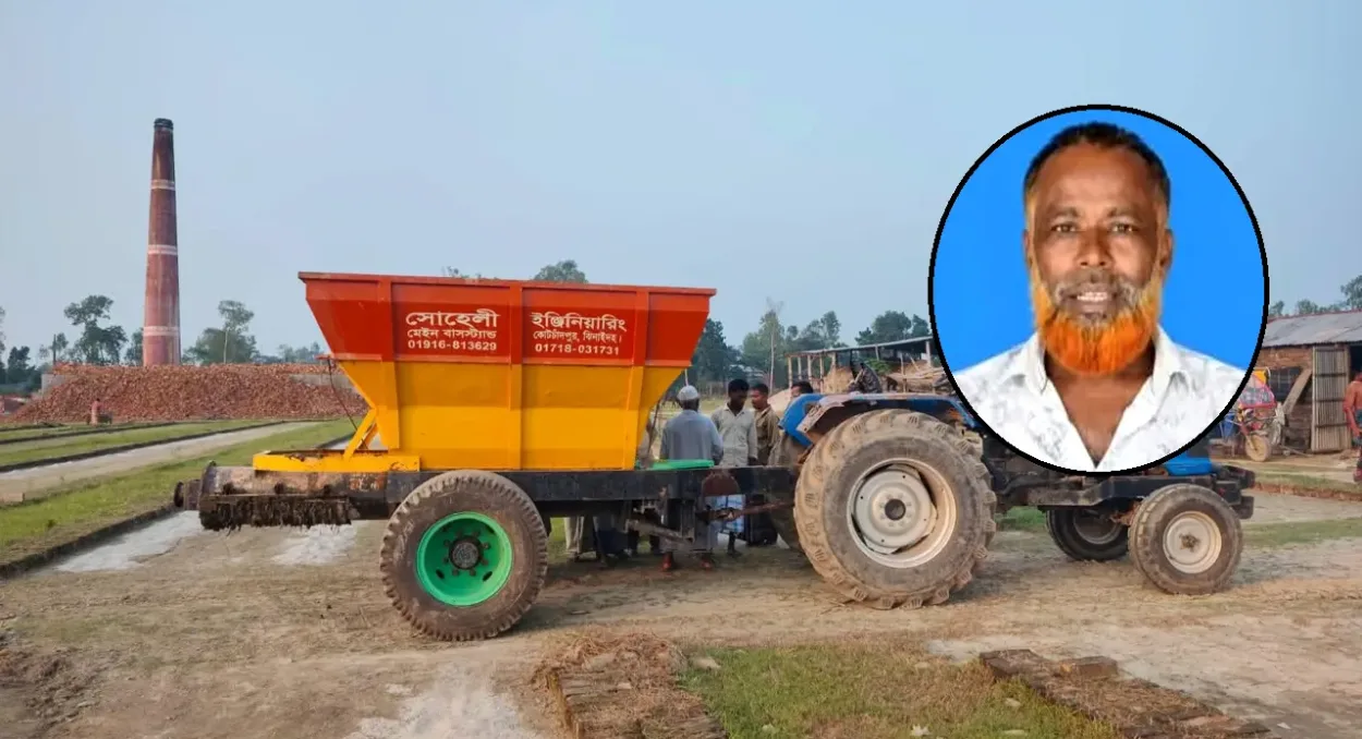 ইটভাটায় অটো মোল্ডিং মেশিনে চাপা পড়ে বিএনপি নেতার মৃত্যু