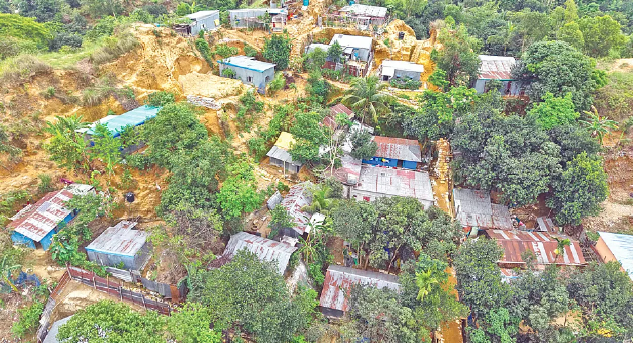 Four held with firearms in Sitakunda hill raid