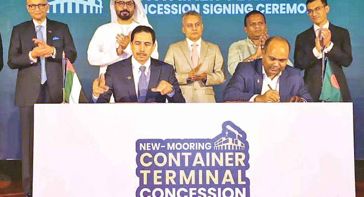 Dubai-based DP World secures 15-year contract to operate Chattogram port terminal amidst protests