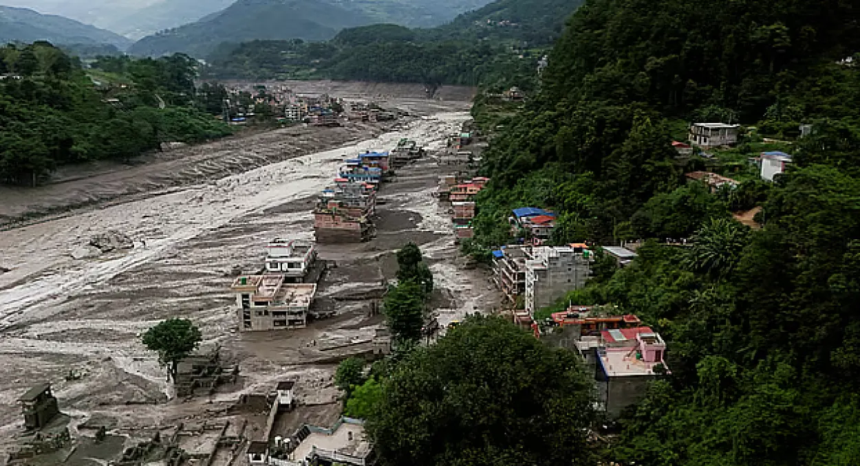 Climate Crisis Fuelled Deadly Glacier Collapse and Flash Floods in Nepal and Tibet