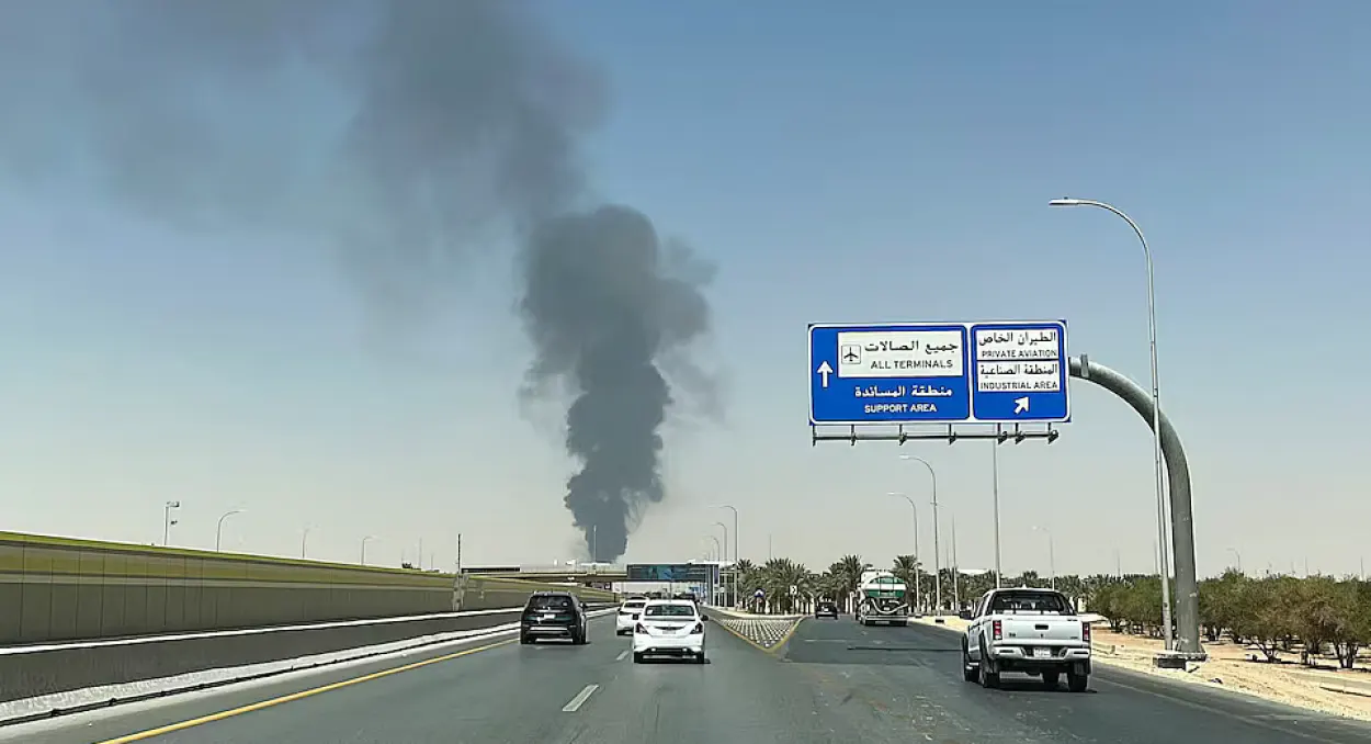 Mysterious Blast Shakes Riyadh Near Airport As US Extends Iran Sanctions For Five Years
