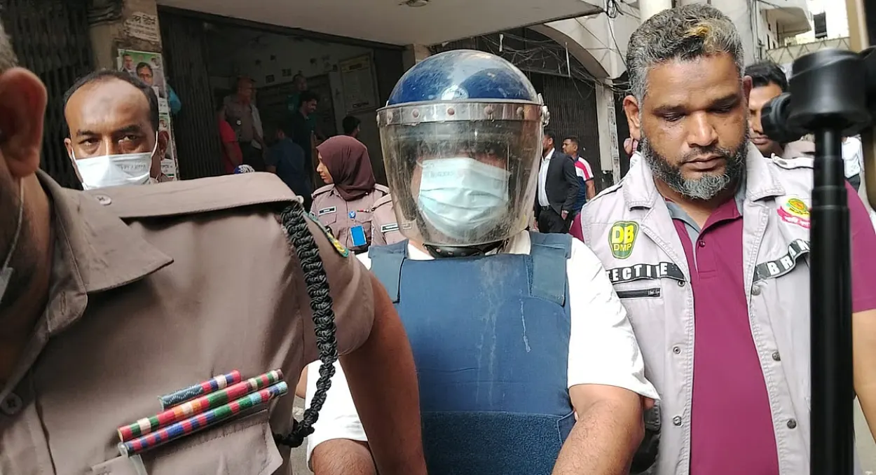Indian Citizen Held Over Sabotage Suspicions Placed On Fresh Four Day Remand in Dhaka