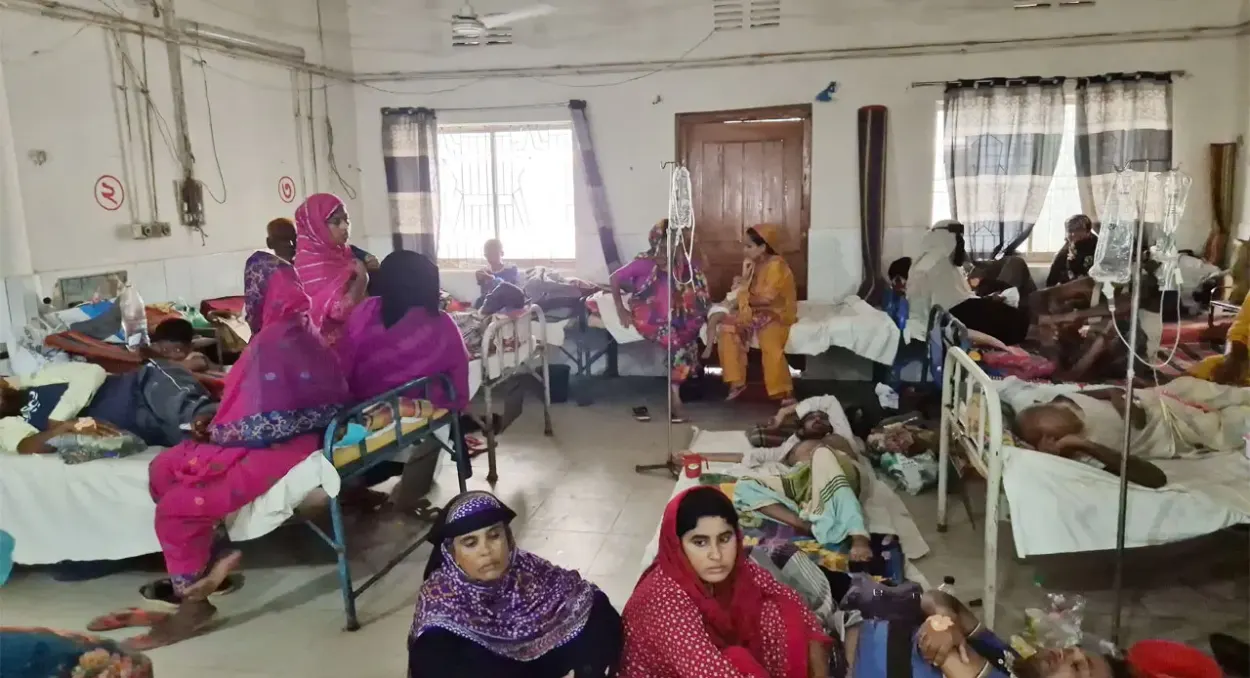 রাজবাড়ীতে এক মাসে ১৩৪ শতাংশ বাড়ল ডেঙ্গু রোগী, মশক নিধনে ফগার মেশিন বিকল