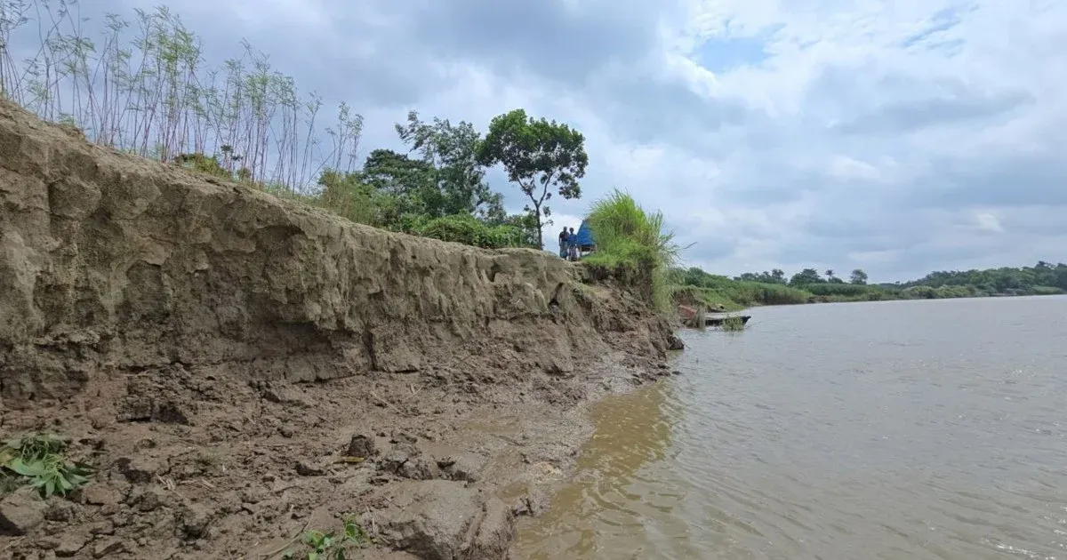 দেবিদ্বারে গোমতী নদীর ভাঙনঝুঁকিতে পাঁচ হাজার মানুষ স্থায়ী সমাধানের আশ্বাস প্রশাসনের