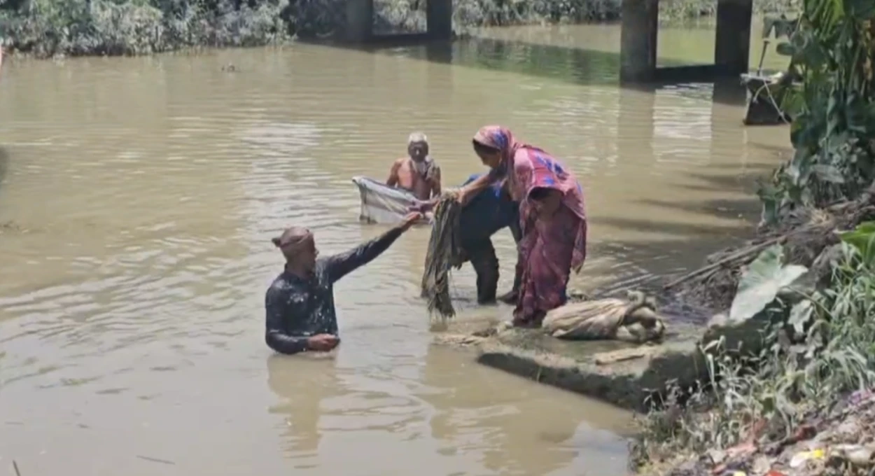 শরীয়তপুরে খাল পুনঃখননে বদলে যাচ্ছে গ্রামীণ জীবন, ফিরেছে কৃষকের সেচ আর জেলের মাছ