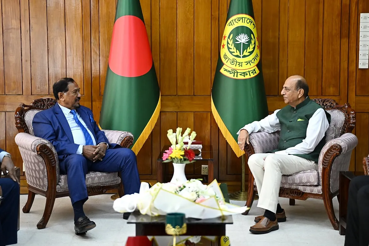 Speaker Hafiz Uddin Ahmad advocates for people-centric relations between Bangladesh and India