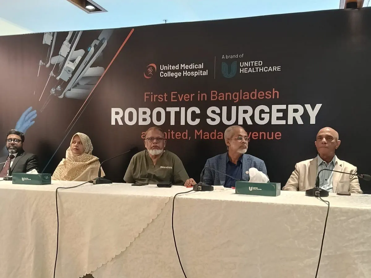 Bangladesh Marks Milestone With First Successful Robotic Surgeries at United Healthcare