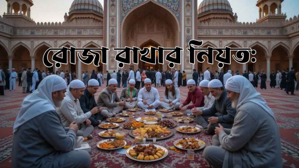 রোজা রাখার নিয়ত রোজা রাখার নিয়ত