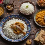"বাংলাদেশের খাবারের ঐতিহ্য এবং বৈচিত্র্য দেশের সংস্কৃতির এক গুরুত্বপূর্ণ অংশ। মাছ, ভাত, মিষ্টান্ন, পিঠা, এবং মসলার ব্যবহার বাংলাদেশের রন্ধনশিল্পকে অনন্য করে তোলে।"