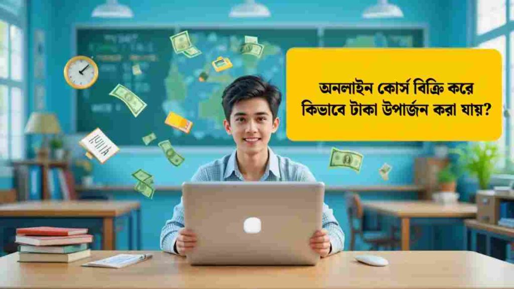 অনলাইন কোর্স বিক্রি করে কিভাবে টাকা উপার্জন করা যায়?