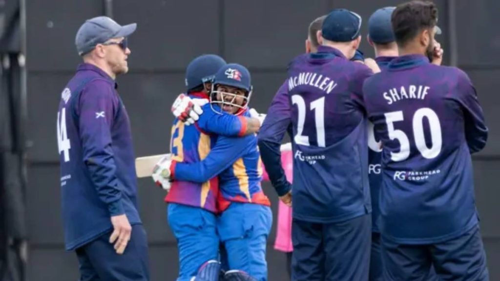শেষ বলের নাটকে নেপালের ঐতিহাসিক জয় | Scotland vs Nepal: বিশ্বকাপ লিগে রুদ্ধশ্বাস ম্যাচে স্কটল্যান্ডকে হারাল নেপাল