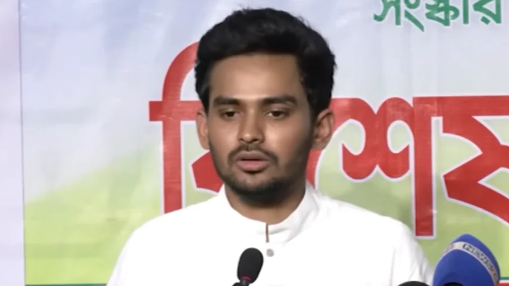 ডিপ স্টেটের প্রস্তাব প্রত্যাখ্যানের দাবি: ২০২৯ পর্যন্ত ক্ষমতায় রাখার ‘অফার’ নিয়ে মুখ খুললেন আসিফ মাহমুদ