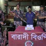 Youth arrested with 4 gold bars at the border