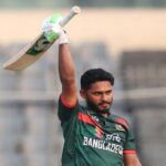 Tanzid hits half-century with sixes