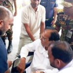 The relief minister was brought to Dhaka by air ambulance and admitted to hospital