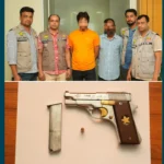 মিরপুরে বিদেশি পিস্তল-ম্যাগাজিন ও গুলিসহ গ্রেপ্তার ২