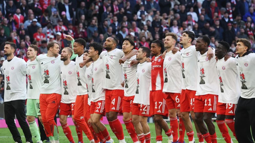 Bayern Munich won their 13th Bundesliga title in 14 seasons