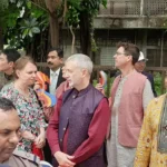 বৈশাখী শোভাযাত্রা দেখলেন ইইউ-নরও‌য়ের রাষ্ট্রদূতসহ বিদেশি কূটনীতিকরা