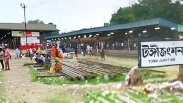 গাজীপুরে ট্রেনে কাটা পড়ে এক যুবকের মৃত্যু হয়েছে