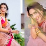 Mim in the soft clothes of Baisakhi