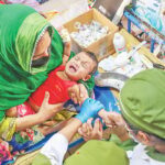 10 more children died in 24 hours with measles and measles symptoms