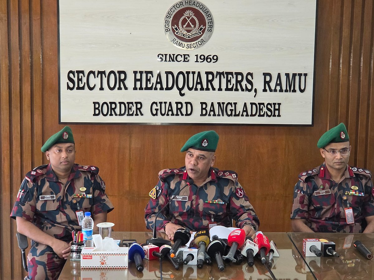BGB’s patrols are intensified after the recovery of mines on the Naikshyongchari border