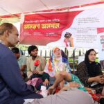 Three students broke their hunger strike at the request of July martyr’s family