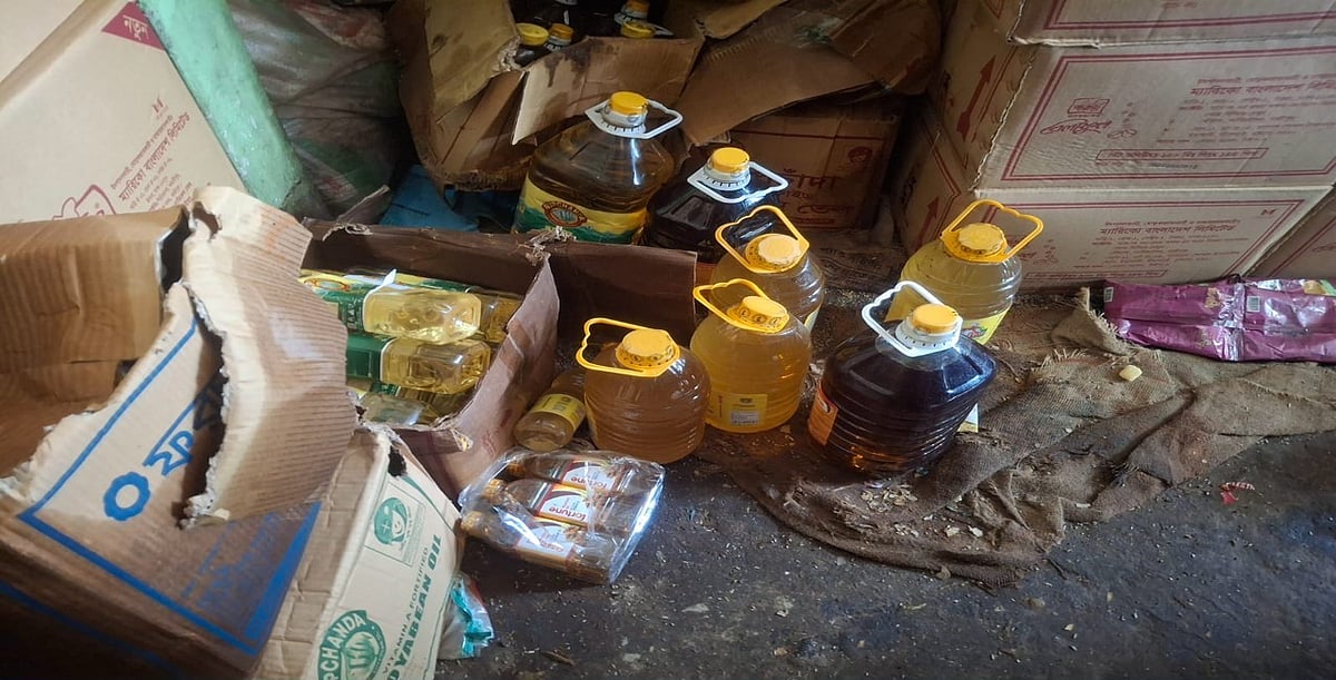 RAB operation in three districts, illegal storage of 50 thousand liters of oil detected