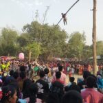 Even today Santal youths look for life partners at the Charakmela of Jhalpukur in Godagari.