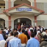Distribution of last year question papers of SSC exam in Sonargaon