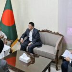 Chinese Ambassador meeting with Prime Minister’s Advisor Nazrul Islam Khan
