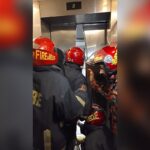 A teenager stuck in an elevator in Chittagong was rescued