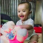 Seven days after the child was taken to the doctor, the body was recovered from Bill, the father is absconding