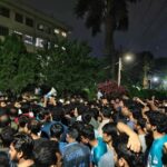 Midnight tension over graffiti and banner burning in Ruet