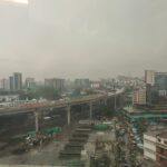 Why is it raining at this time?