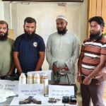 4 people were arrested in the capital on charges related to extremist organizations