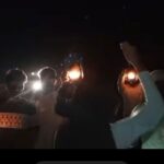 Jubo League’s flash procession in Netrakona by lighting hurricane and torch, video goes viral