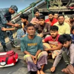 বঙ্গোপসাগরে চারদিন ভাসমান ট্রলার উদ্ধার, ১৫ জেলেকে জীবিত ফিরিয়ে আনল নৌবাহিনী