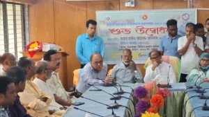 শরীয়তপুরে হামের প্রাদুর্ভাব প্রতিরোধে ব্যাপক টিকাদান কর্মসূচি শুরু