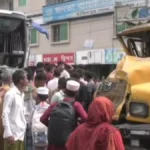 ঘাটাইলে বাস-ট্রাক সংঘর্ষে ২ শ্রমিক নিহত, আহত ৫