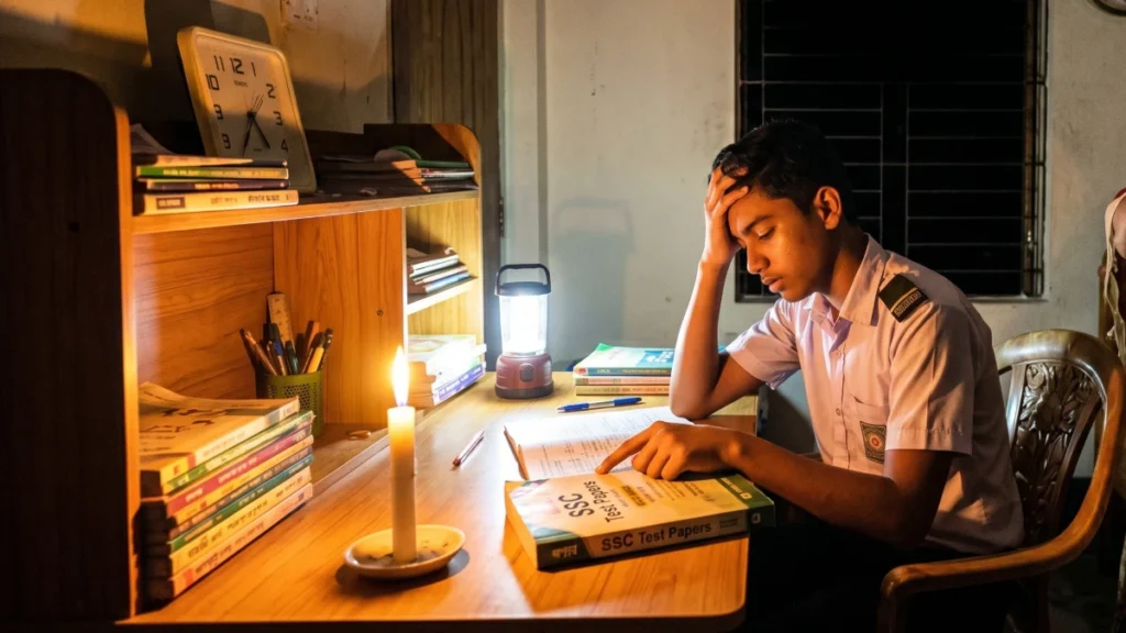 শরীয়তপুরে লোডশেডিংয়ে বিপাকে এসএসসি পরীক্ষার্থীরা, উদ্বেগ অভিভাবকদের