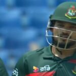 Shanto Fifty Propels Bangladesh Past 100 Runs