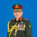 The army chief returned to the country after his visit to the United States
