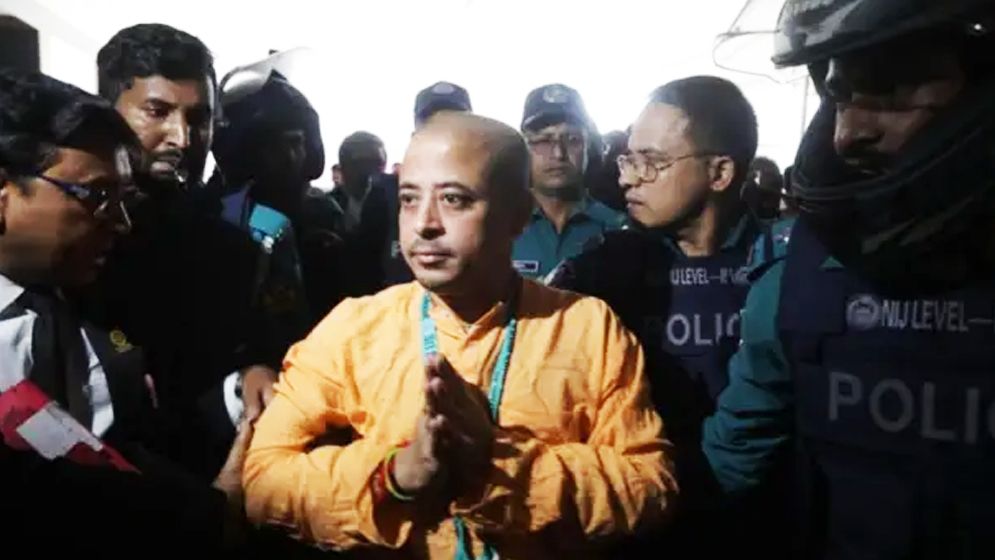চিন্ময় দাসের জামিনের রায় পিছিয়ে ১৪ মে