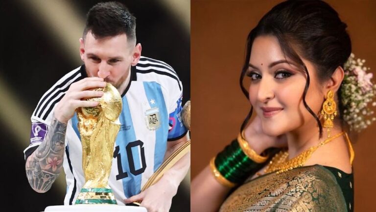 Bangladeshi Actress Pori Moni Declares Lifelong Allegiance to Messi, Argentina