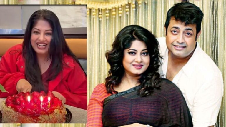 Moushumi cut the cake, Sunny wrote – I find myself among you