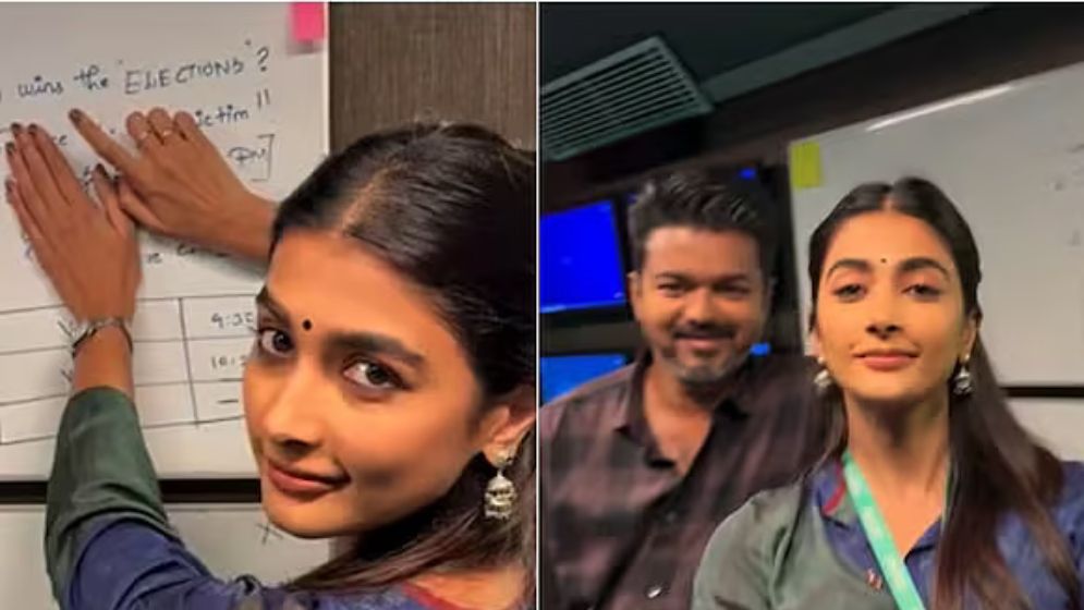 Pooja Heggar’s post about Thalapati Vijay who won the election is viral