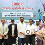 প্রতিমন্ত্রীর হাতে প্রথম বিভাগ ব্যাডমিন্টন লীগ-২০২৬ উদ্বোধন