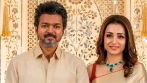 Actress in trouble at Vijay's swearing-in ceremony