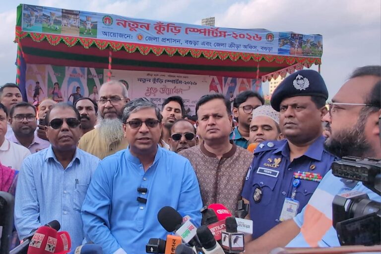Bogra’s Shahid Chandu Stadium is once again hosting an international cricket event